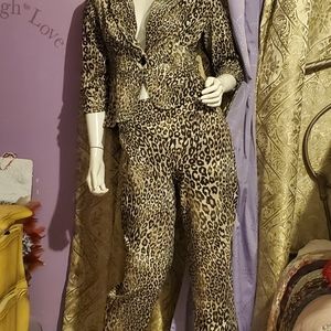 Cheetah business suit